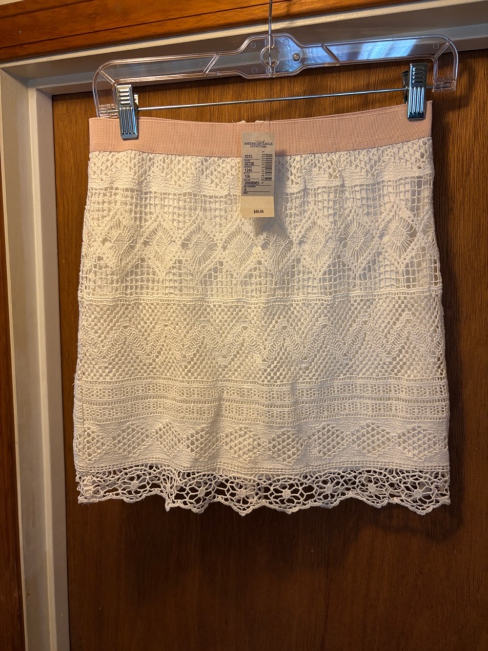 American Eagle Lace Preppy Coquettegirl Delicate Whimsical Y2K skirt  sz 6